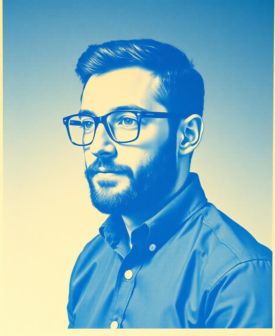 Portrait of Alex Billups, Technical Lead at The McCue Group
